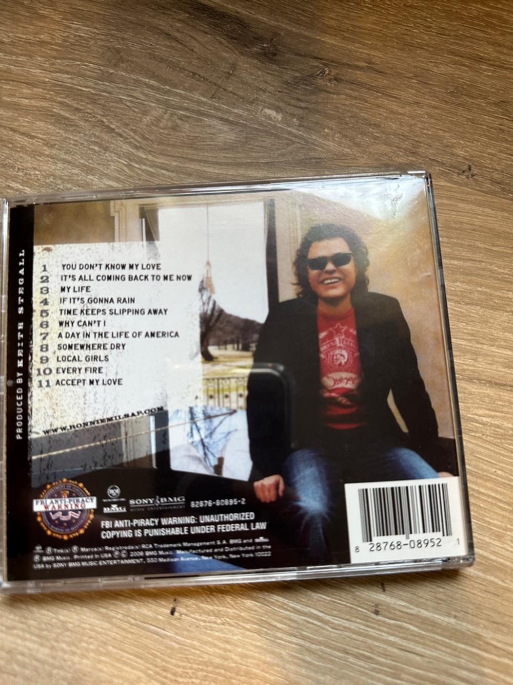 Ronnie Mislap Signed 'My Life' CD - Light Green Cover - Picture 2 of 4